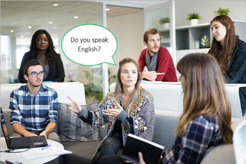 estudiantes de inglés